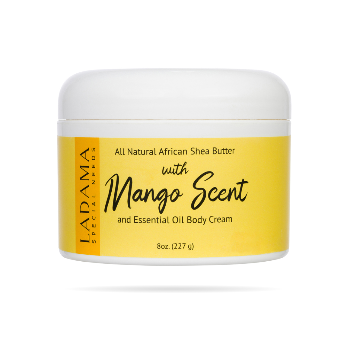 Natural Shea Butter with Mango Scent and Essential Oil Body Cream